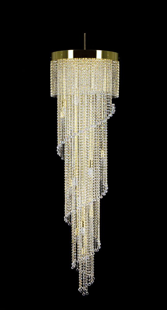 Полилей ArtGlass Серия SPIRAL DIA 500*1800 BALLS